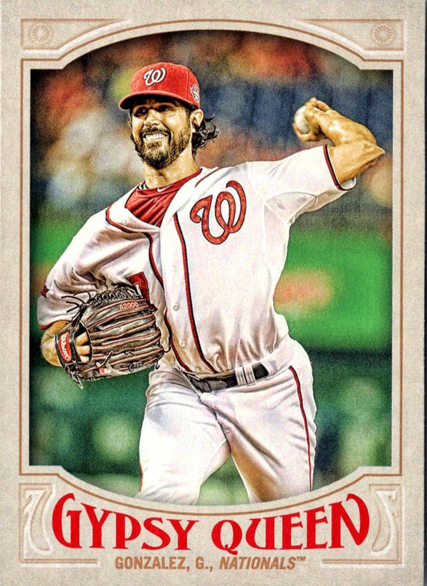 2016 Topps Gypsy Queen Gio Gonzalez #42