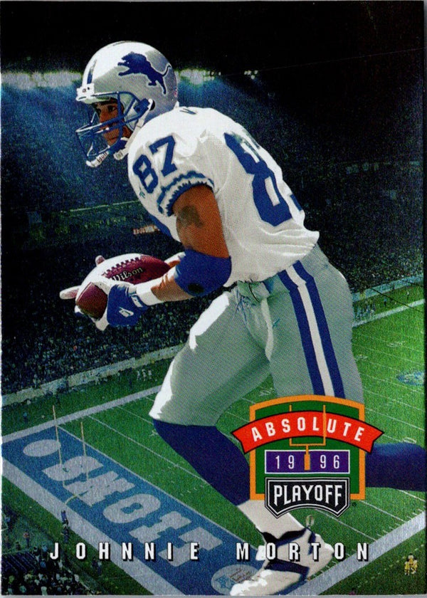 1996 Playoff Absolute Johnnie Morton #21