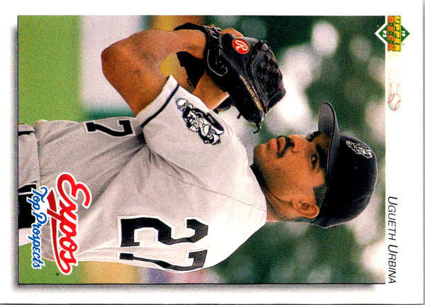 1992 Upper Deck Ugueth Urbina #328