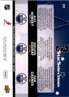 2009 Collector's Choice Player's Club Sam Gagner/Sheldon Souray/Ales Hemsky #212