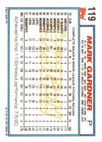 1992 Topps Mark Gardner #119