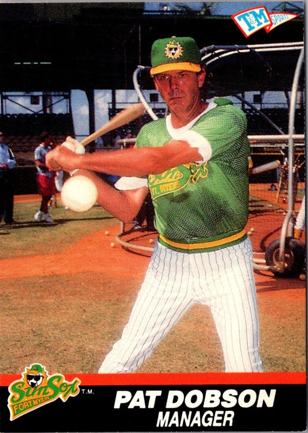 1989 T&M Senior League Pat Dobson #28