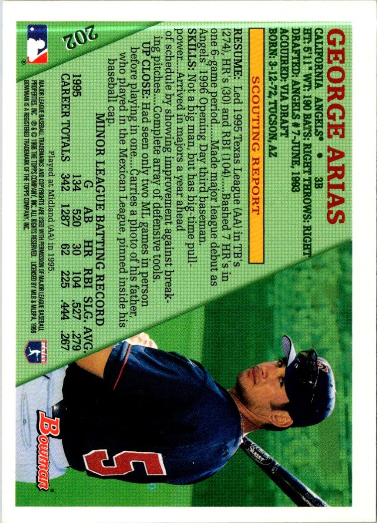 1996 Bowman George Arias