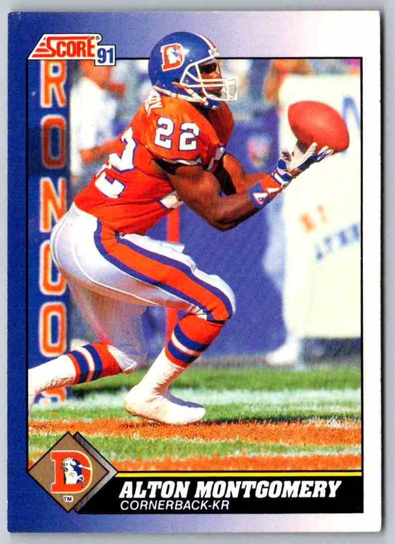 1991 Score Alton Montgomery
