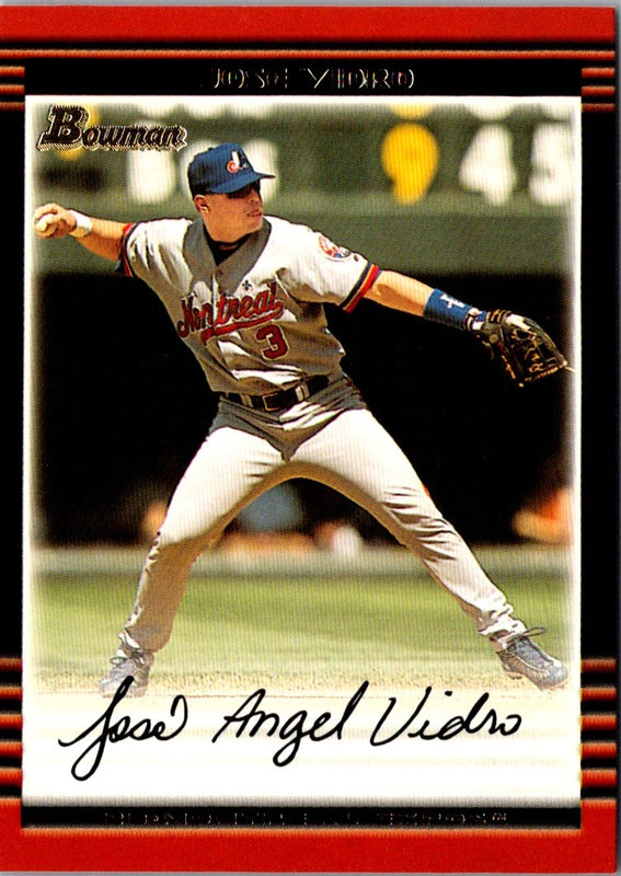 2002 Bowman Jose Vidro #99
