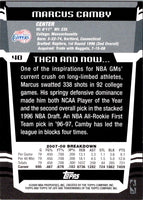 2008 Topps Tipoff Marcus Camby #40
