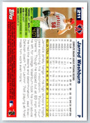 2005 Topps Jarrod Washburn