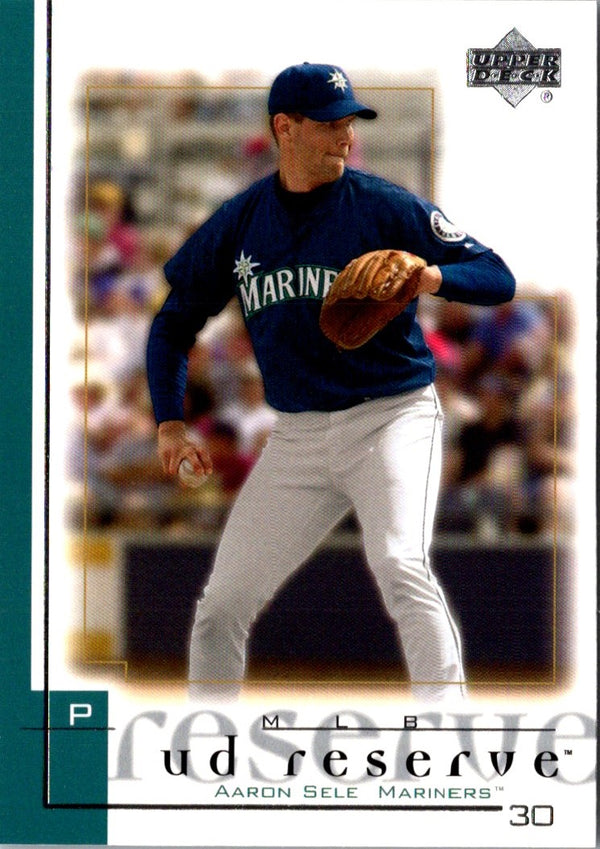 2001 UD Reserve Aaron Sele #30