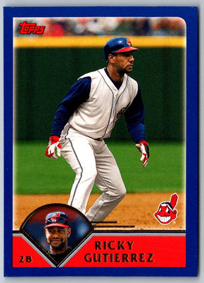 2003 Topps Ricky Gutierrez #627