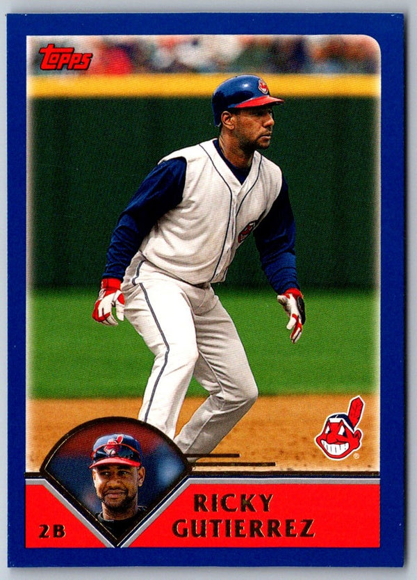 2003 Topps Ricky Gutierrez #627