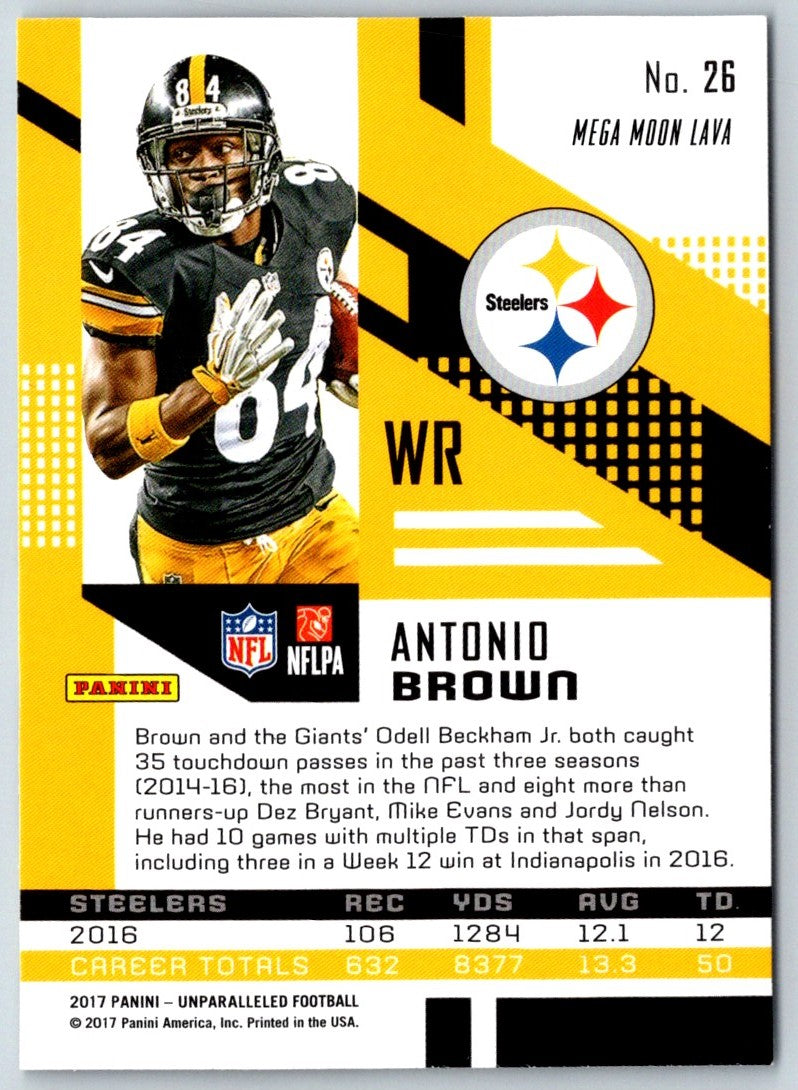 2017 Panini Absolute Antonio Brown