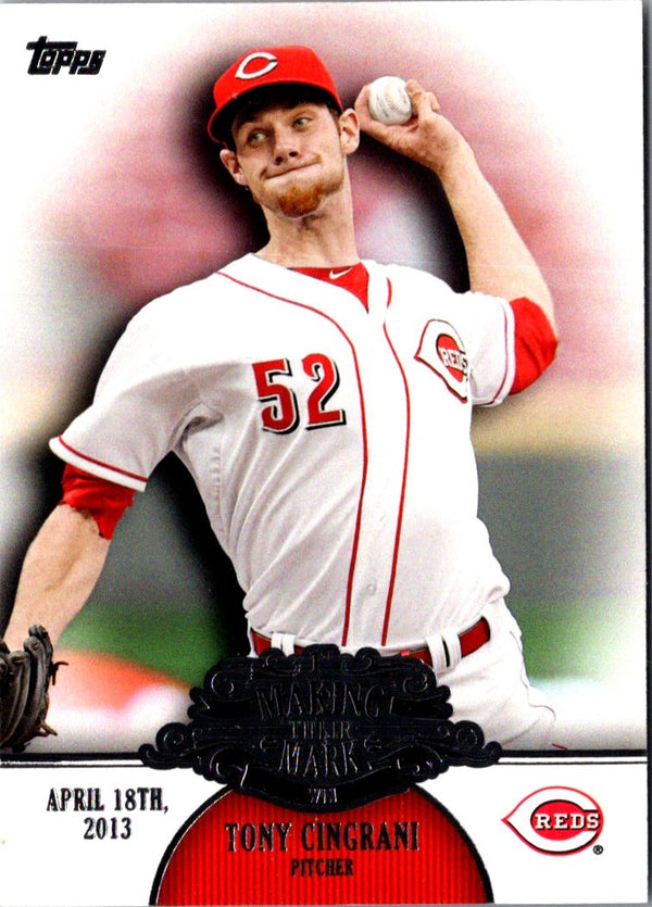 2013 Topps Update Making Their Mark Tony Cingrani #MM-47