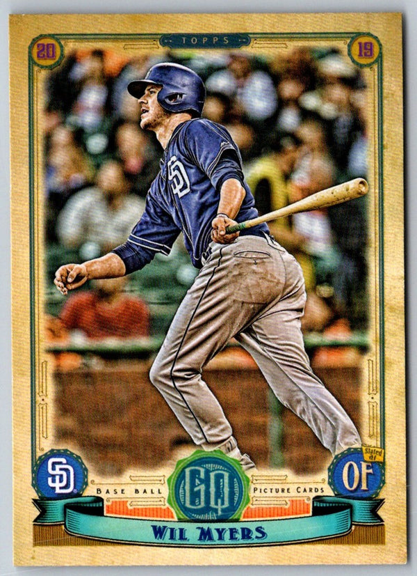 2019 Topps Gypsy Queen Green Wil Myers #126