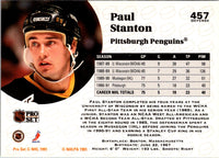 1991 Pro Set Paul Stanton #457