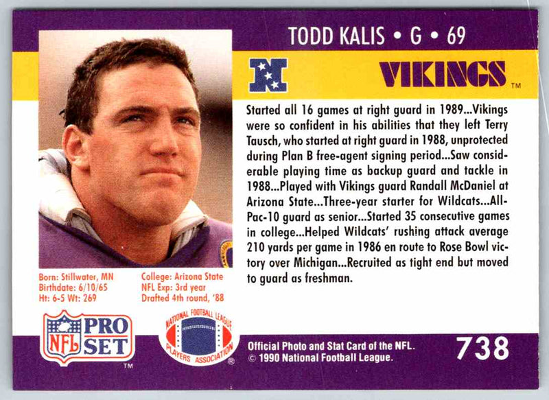 1990 Proset Todd Kalis