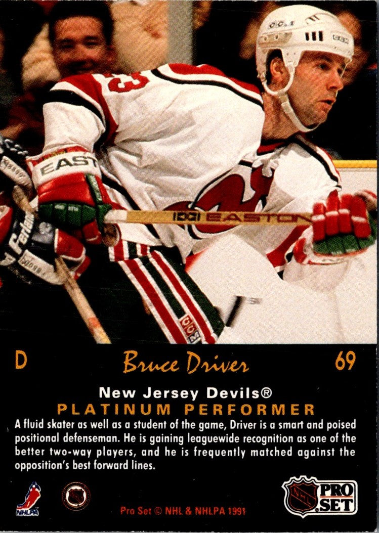 1991 Pro Set Platinum Bruce Driver