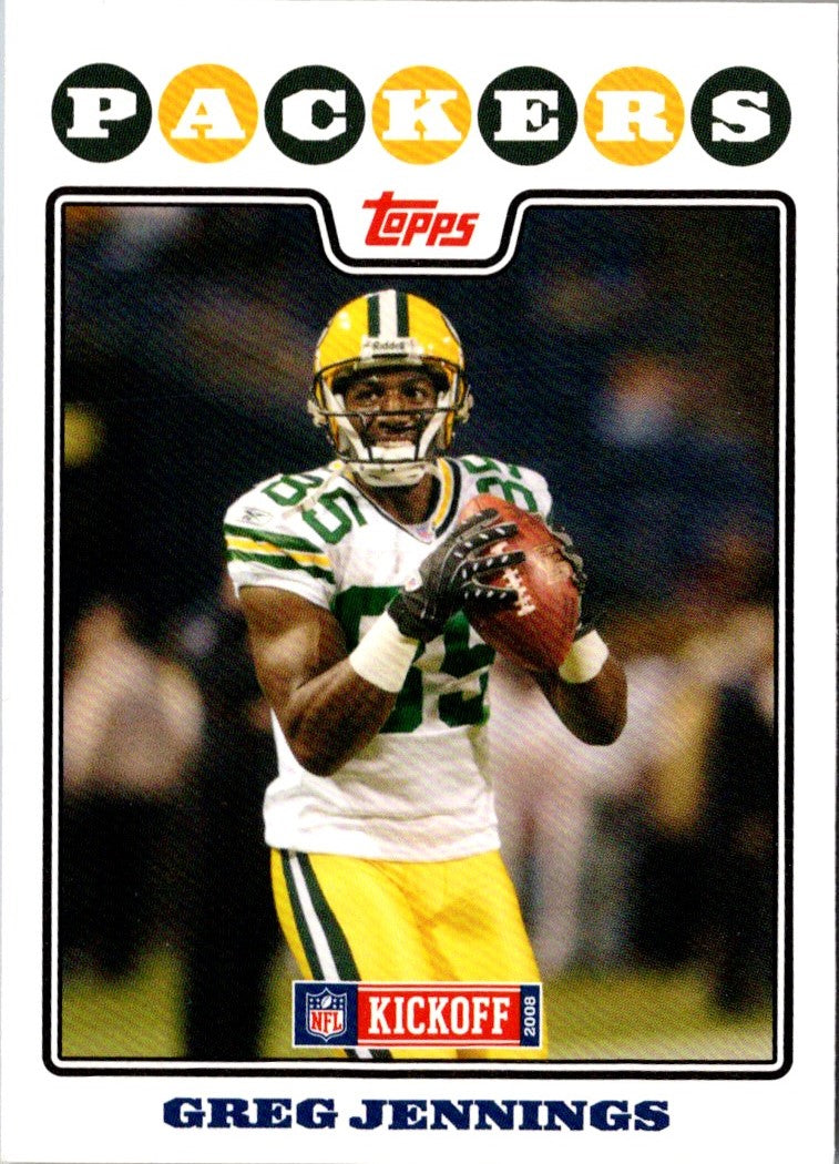 2008 Upper Deck Green Bay Gamers Greg Jennings