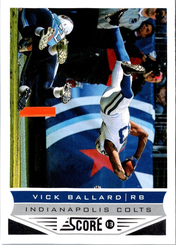 2013 Score Vick Ballard #91