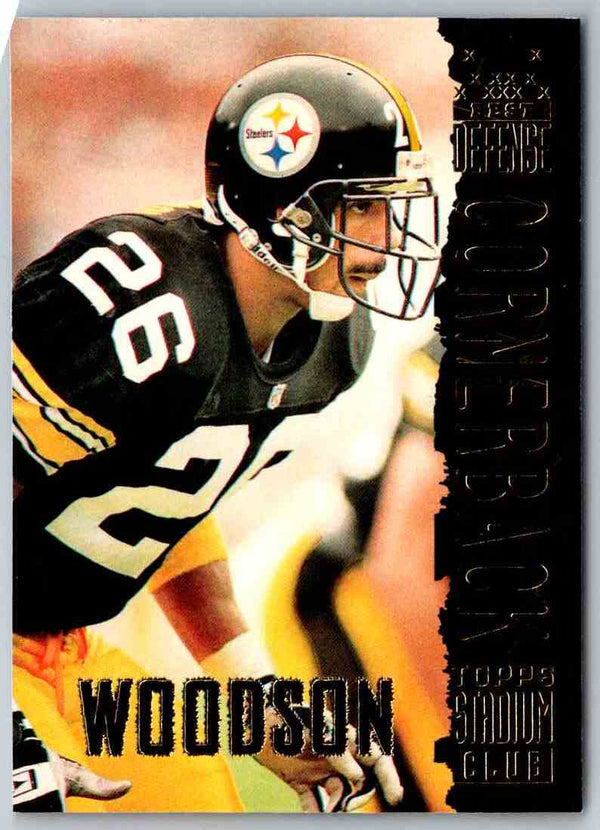 1994 Topps Stadium Club Football Rod Woodson #442