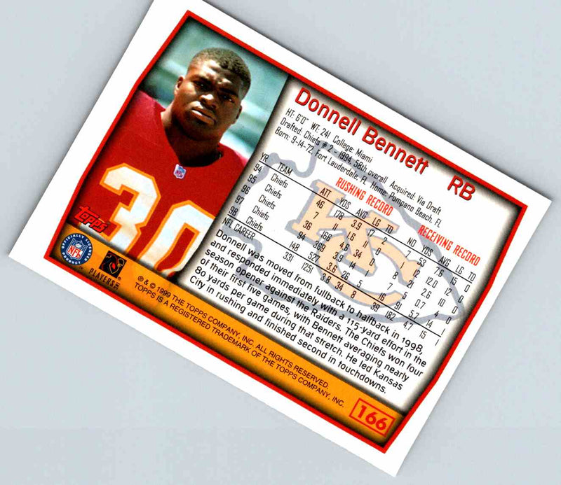 1999 Topps Donnell Bennett