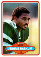 1980 Topps Jerome Barkum #484 NM-MT