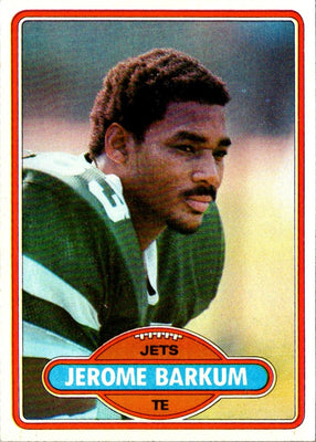 1980 Topps Jerome Barkum #484 NM-MT