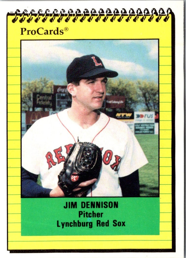 1991 ProCards Jim Dennison #1191