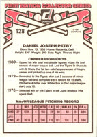 1981 Donruss Dan Petry #128