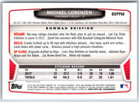 2014 Bowman Michael Lorenzen #BDPP68