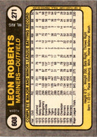 1981 Fleer Leon Roberts #608