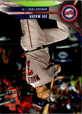 2018 Topps National Baseball Card Day Joe Mauer #9