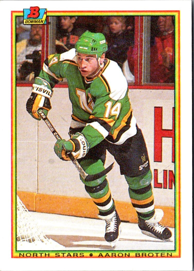 1990 Bowman Aaron Broten