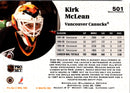 1991 Pro Set Kirk McLean