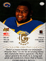 1997 Leaf Orlando Pace #180 Rookie