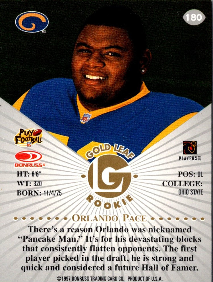 1997 Leaf Orlando Pace