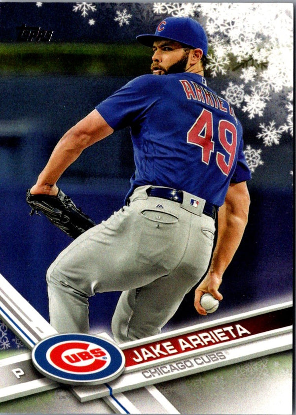 2017 Topps Holiday Jake Arrieta #HMW17