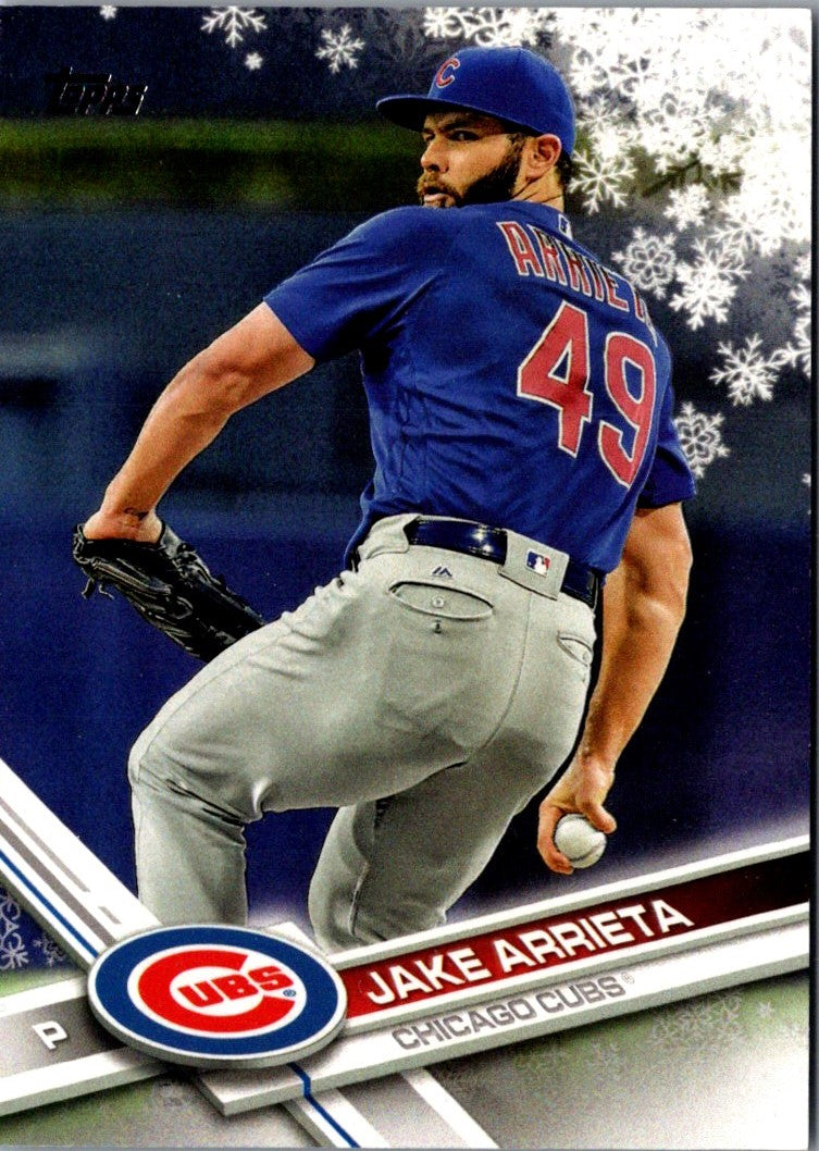 2017 Topps Holiday Jake Arrieta