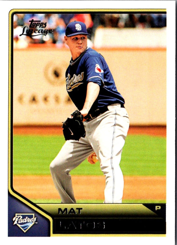 2011 Topps Lineage Mat Latos #109