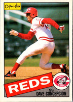 1985 O-Pee-Chee Dave Concepcion #21