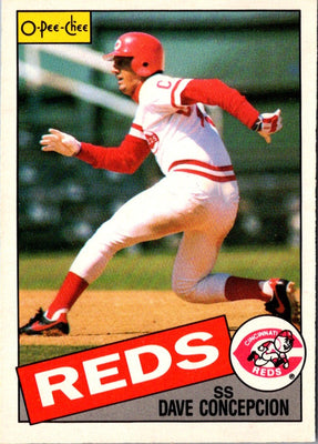 1985 O-Pee-Chee Dave Concepcion #21