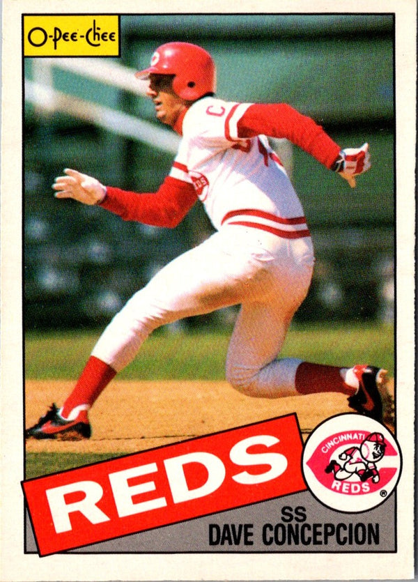 1985 O-Pee-Chee Dave Concepcion #21