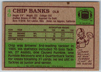 1985 Topps Chip Banks #49