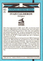 1988 Leaf Ivan Calderon #25