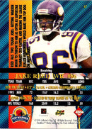 1996 Collector's Edge Advantage Jake Reed