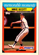 1988 Topps Kmart Memorable Moments Mike Scott
