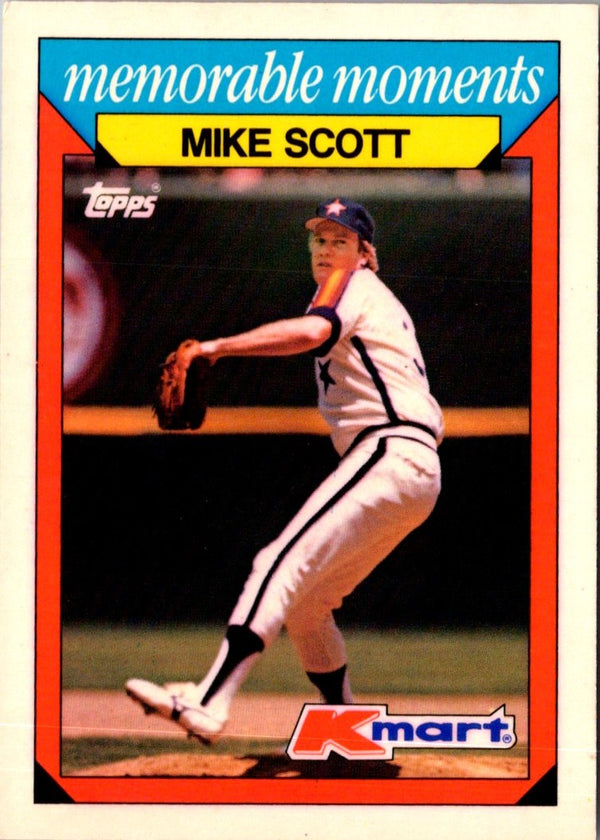 1988 Topps Kmart Memorable Moments Mike Scott #26