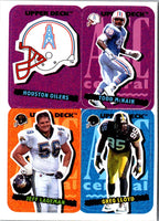 1995 Collector's Choice Update Stick-Ums Houston Oilers/Todd McNair/Jeff Lageman/Greg Lloyd #78