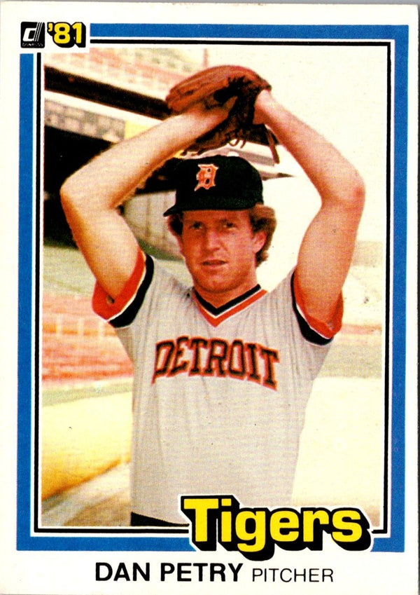 1981 Donruss Dan Petry #128