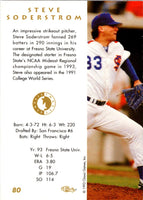 1994 Classic Steve Soderstrom #165