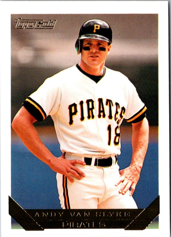 1993 Topps Gold Andy Van Slyke #275